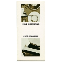 #5 - Null Command - User Manual Null Command - User Manual